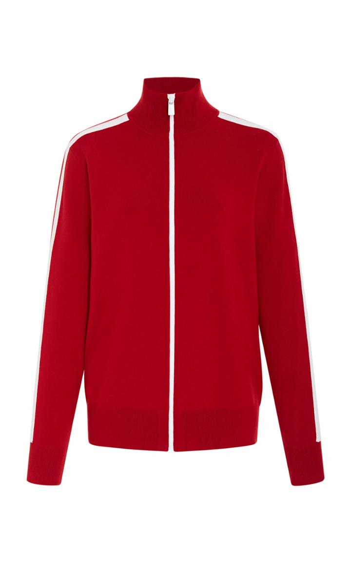 Michael Kors Collection Zip Up Track Jacket
