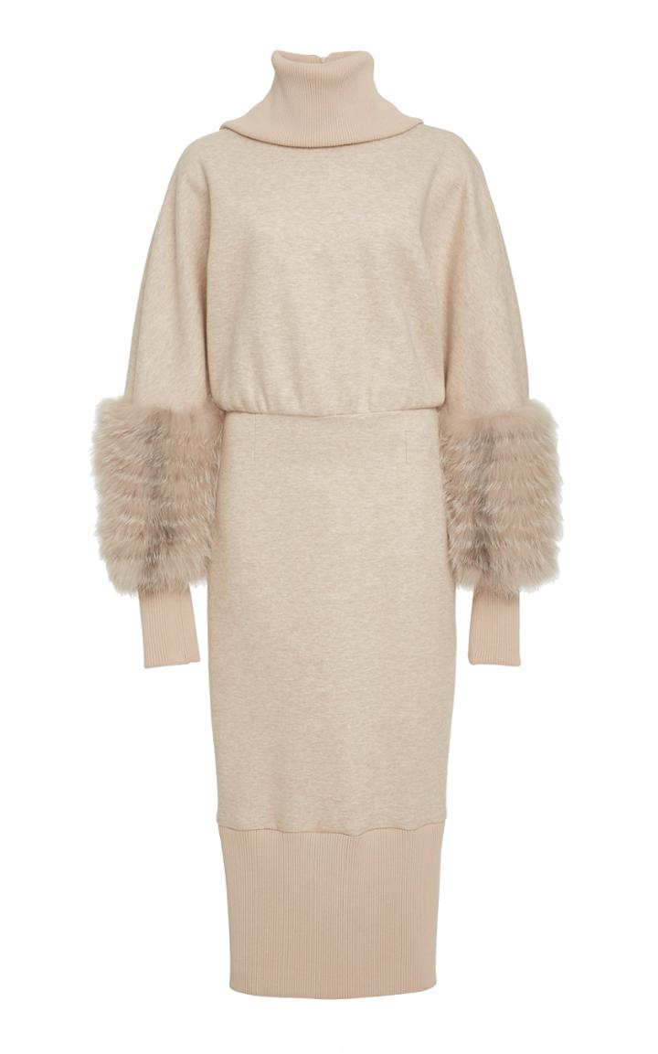 Sally Lapointe Cotton Jersey Sweatshirt Dress