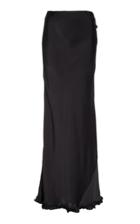 Paco Rabanne Satin Maxi Skirt