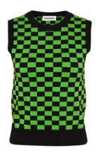 Moda Operandi Molly Goddard Selwyn Checkerboard Cotton Vest