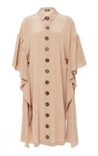 Alena Akhmadullina Ruffled Silk Dress