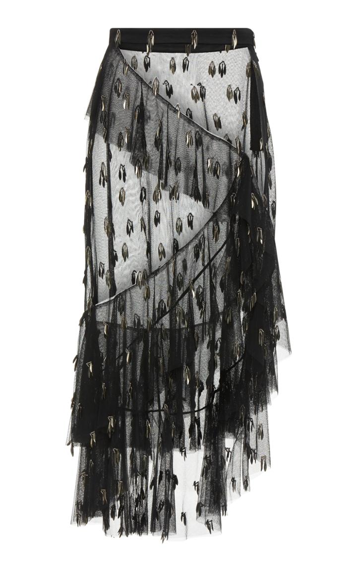 Rodarte Two Tiered Tulle Ruffle Skirt
