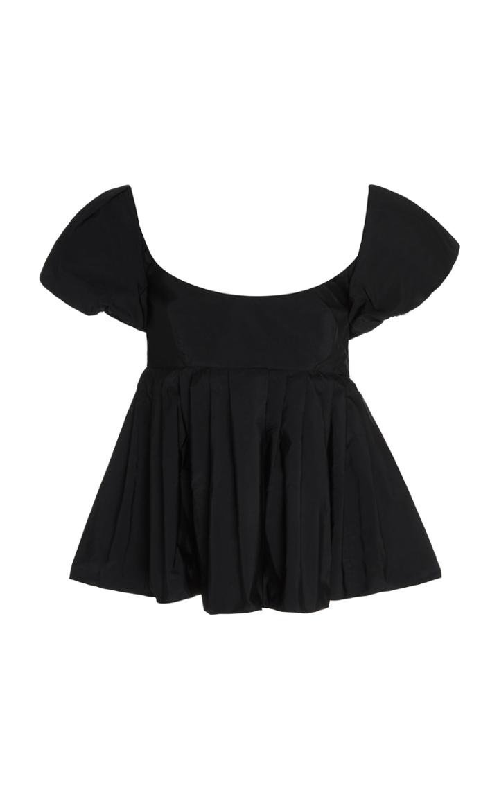 Moda Operandi Brock Collection Pleated Peplum Blouse Size: 4