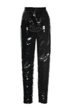 Dolce & Gabbana High Waisted Straight Leg Paillette Trousers