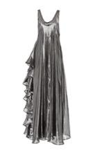 Viva Aviva All Day Silver Lam Gown