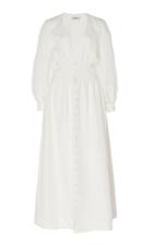 Deitas Lucia Bishop Sleeve Linen Dress