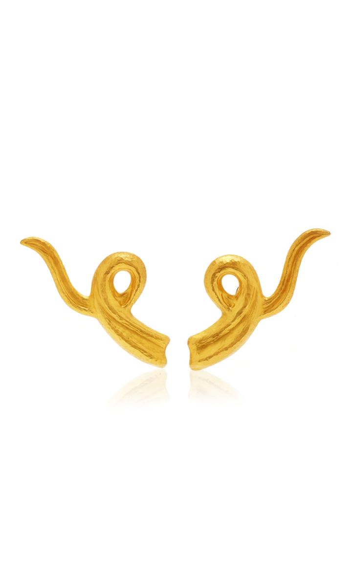 Moda Operandi Particulieres Dramatic Vintage Lalaounis Earrings