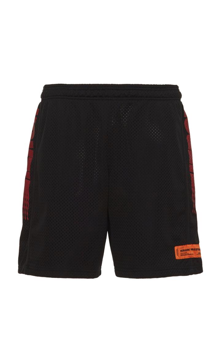 Heron Preston Heron Racing Cotton Shorts