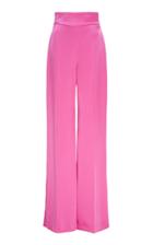 David Koma Wide-leg Satin Trousers