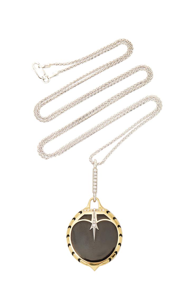 Ele Karela Dark Radiation Diamond Pendant