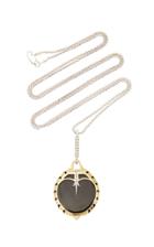 Ele Karela Dark Radiation Diamond Pendant
