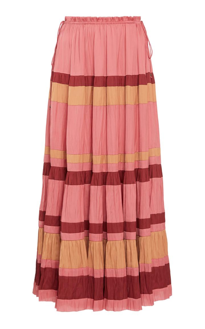 Ulla Johnson Avelina Striped Maxi Skirt