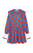 Philosophy Di Lorenzo Serafini Poplin Striped Dress