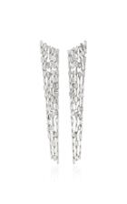 Suzanne Kalan 18k White-gold And Diamond Icicle Earrings