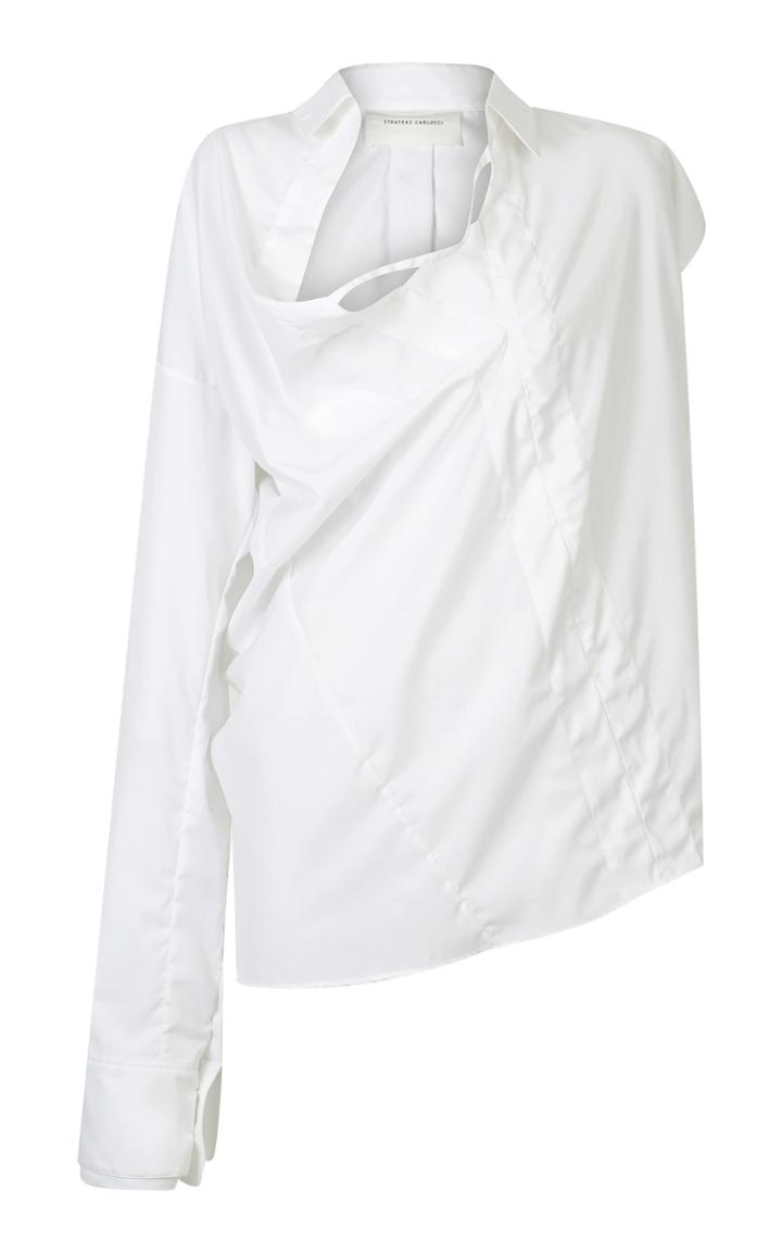 Strateas Carlucci Cliff Drop Shoulder Shirt Dress