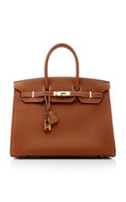 Heritage Auctions Special Collection Hermes 35cm Gold & Geranium Togo Leather Verso Birkin