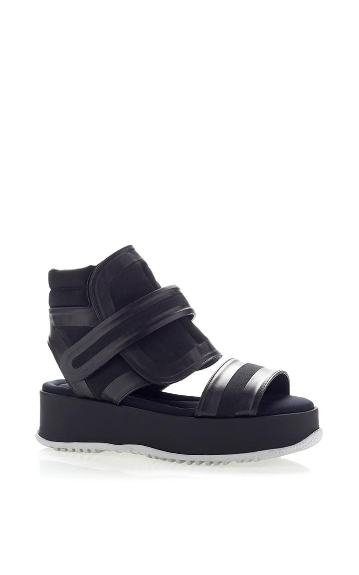 Marni Canvas Black Sandal