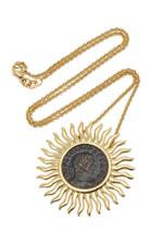 Haute Victoire 18k Gold Coin Necklace