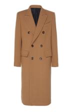 Ami Double-breasted Long Lined Coat