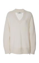 Vince Oversized Ribbed-knit Cashmere Sweater