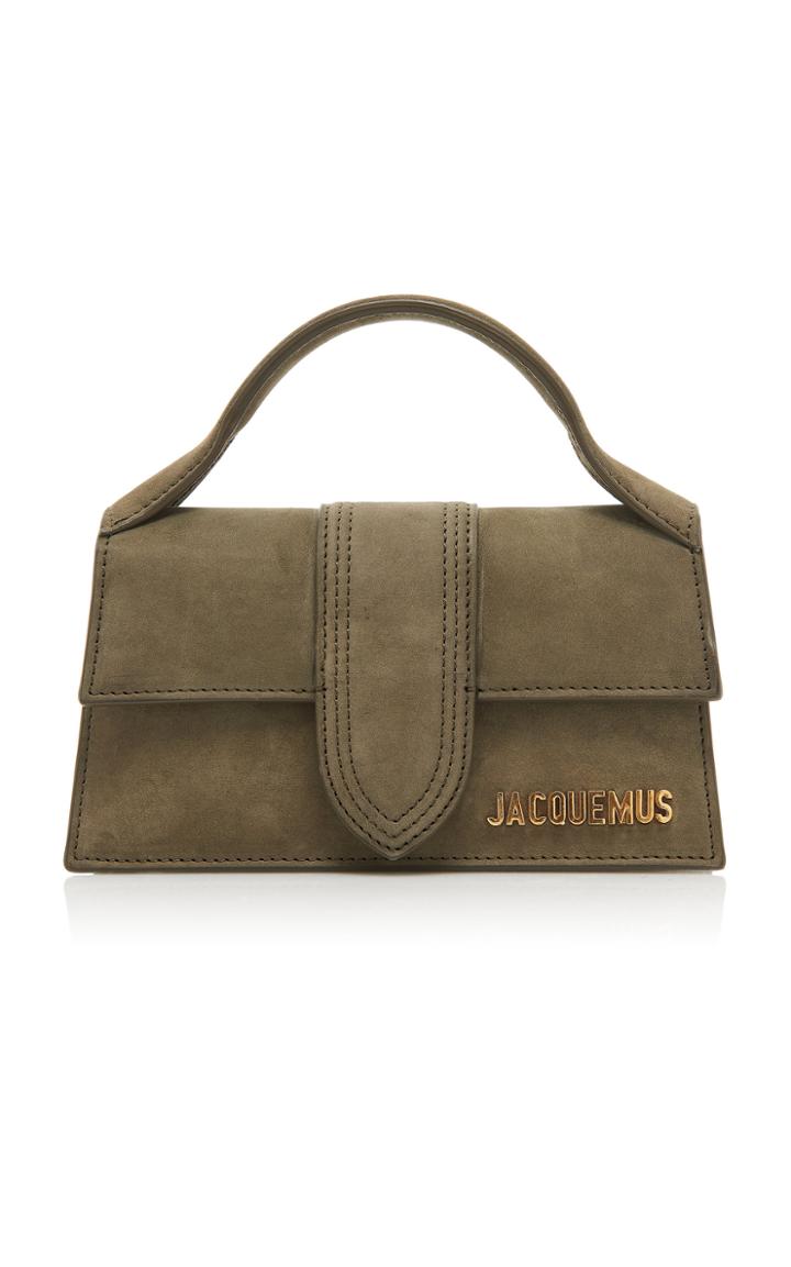 Jacquemus Le Bambino Suede Top Handle Bag
