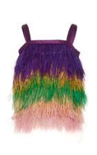 Semsem Ostrich Feather Top