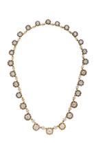 Fred Leighton Vintage Diamond Floret Riviere Necklace