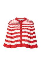 Spencer Vladimir Flare Striped Cardigan