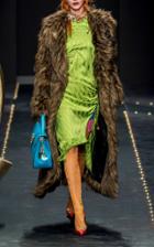 Versace Printed Satin Dress