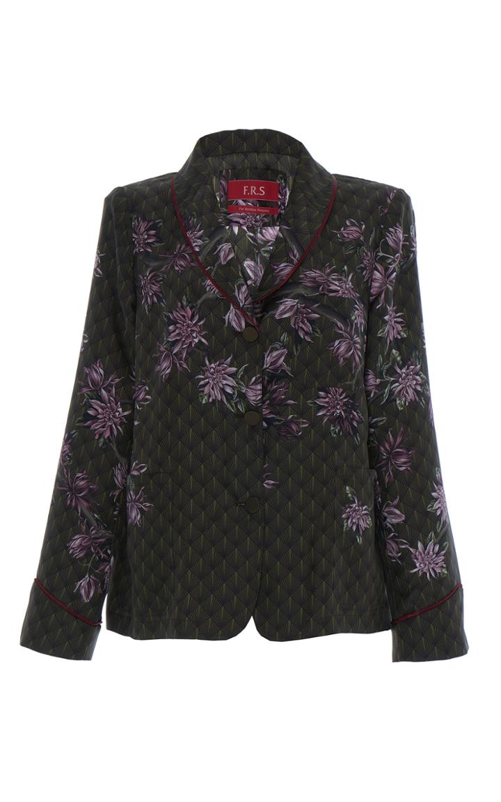 For Restless Sleepers Twill Flowering Branches Persefone Top