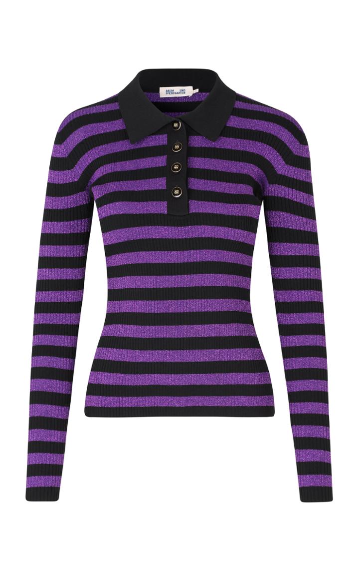 Moda Operandi Baum Und Pferdgarten Charlee Striped Long Sleeve Collared Shirt