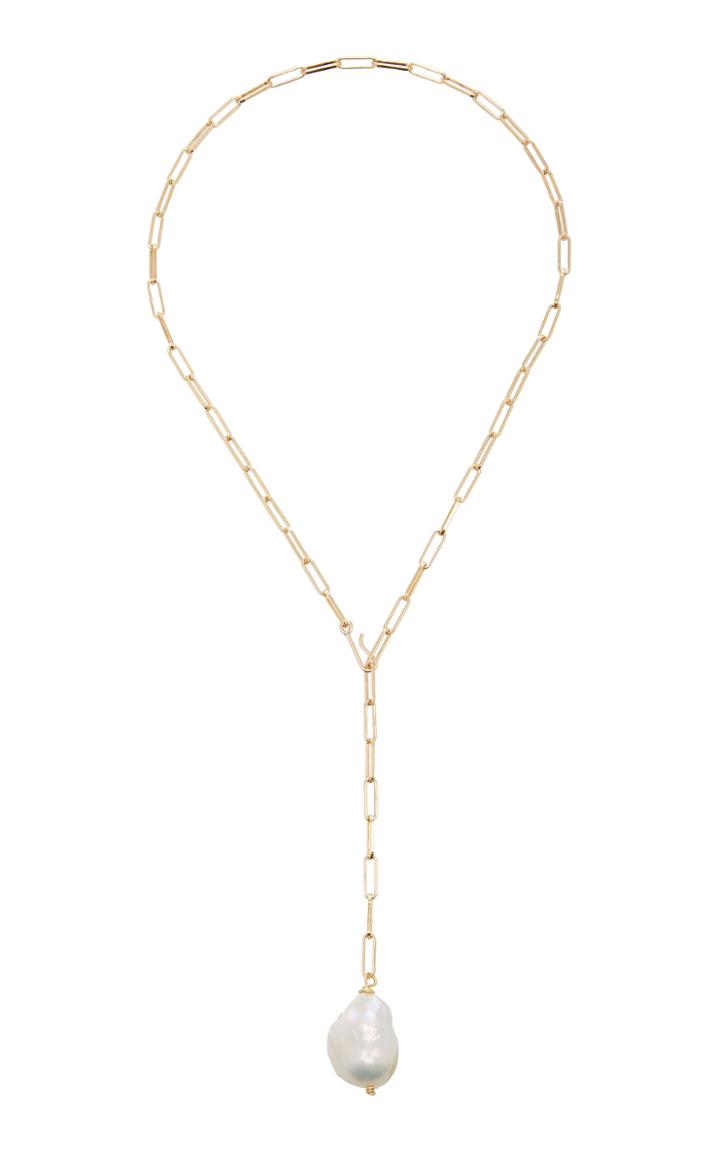 Brinker & Eliza Brigitte Gold-filled Pearl Necklace