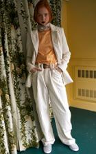 Moda Operandi By Any Other Name Belted Cotton-blend Straight-leg Utility Pants