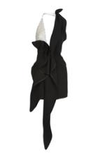 Maticevski Mandrake Structured Twill Mini Dress
