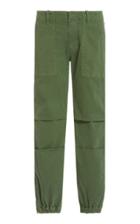 Nili Lotan Cropped Stretch-cotton Pants