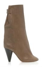Isabel Marant Lakfee Leather Ankle Boots Size: 37