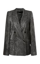 Isabel Marant Denel Metallic Double Breasted Jacket