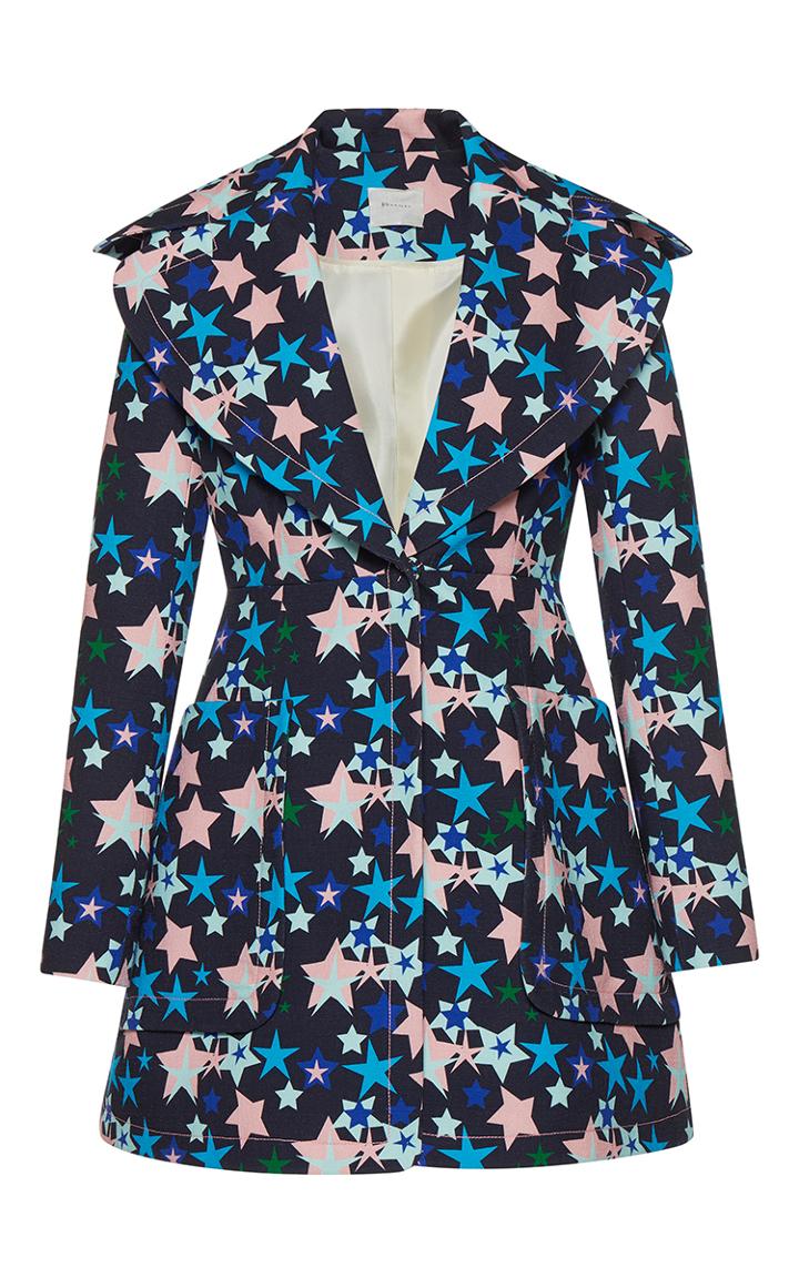 Delpozo Star Printed Coat