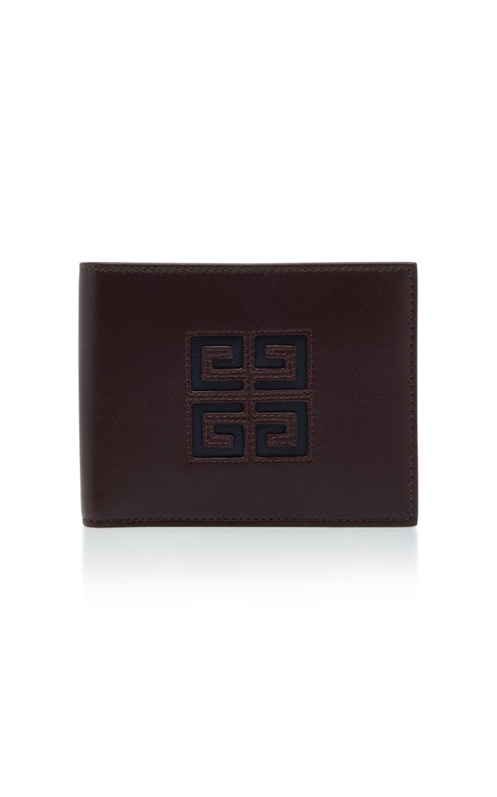 Givenchy 4g Logo Cutout Billfold Wallet