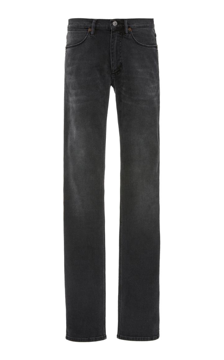 Acne Studios Max Mid-rise Slim-leg Jeans Size: 30