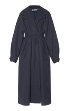 Jacquemus Claudia Belted Linen Coat