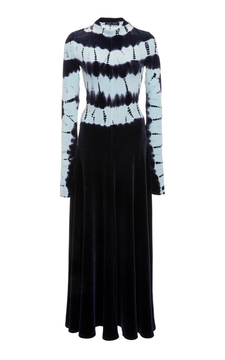 Proenza Schouler Tie-dye Cotton And Modal-blend Maxi Dress