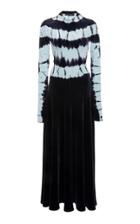 Proenza Schouler Tie-dye Cotton And Modal-blend Maxi Dress