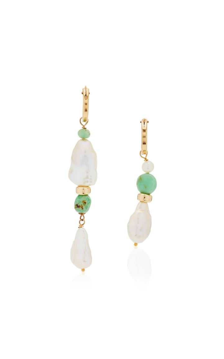Moda Operandi Beck Jewels Spiagga Verde Totem Hoops
