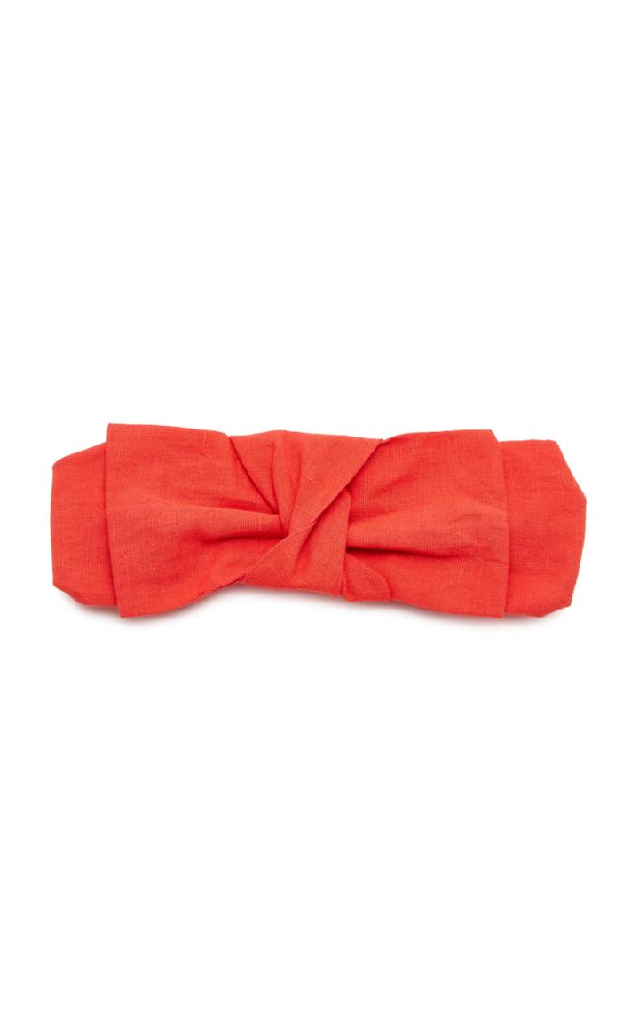 Donni. Exclusive Linen Bow Headband