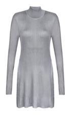Moda Operandi Bevza Ribbed Knit Turtleneck Tunic