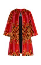 Moda Operandi Libertine Jokhang Tiger A-line Coat Size: S