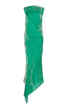 Olivier Theyskens Velvet Bias Cut Dress
