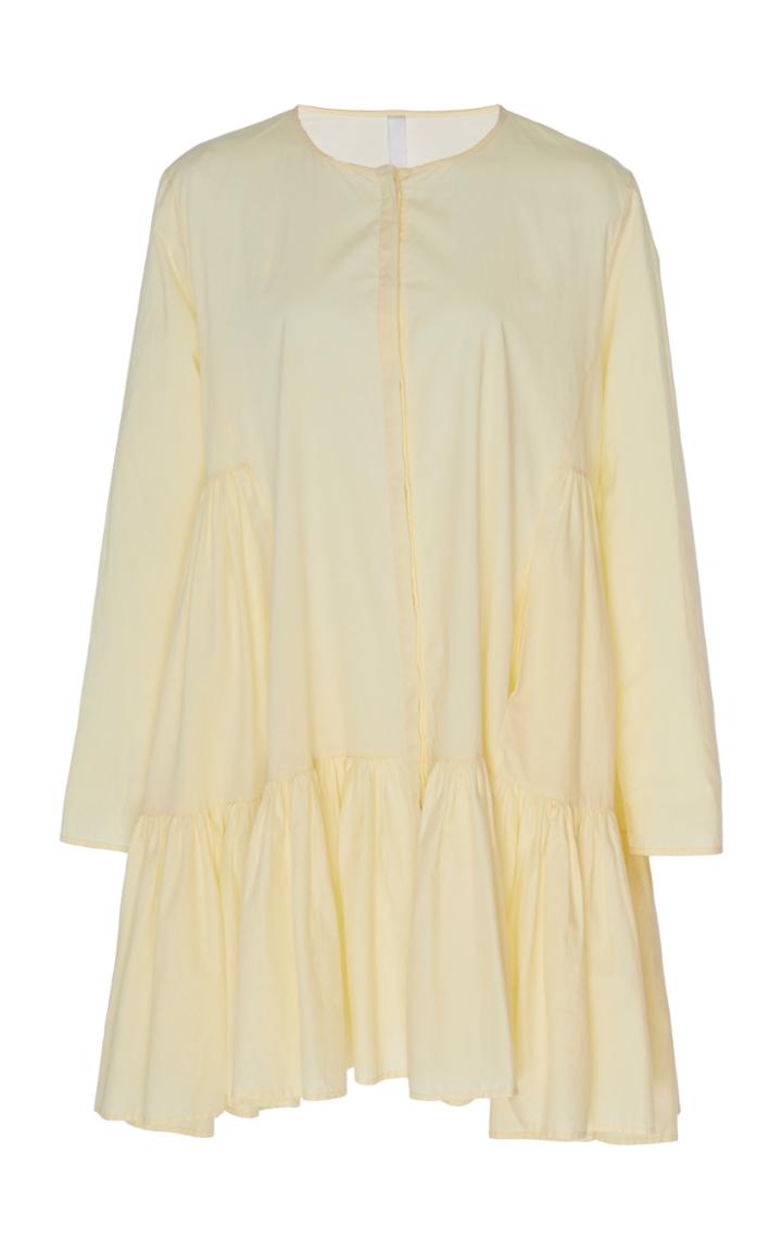 Merlette Martel Ruffled Shirt Dress