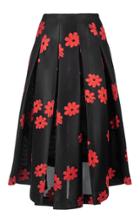 Simone Rocha Floral Embroidered Neoprene Skirt